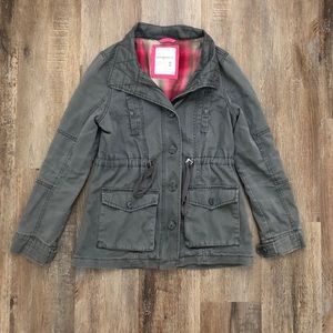 Aeropostale Grey Cargo Jacket
